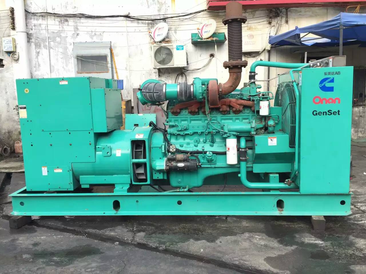 集安租赁发电机-柴油发电机不正常冒烟的原因